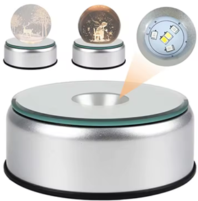 Base Giratoria con Luz LED